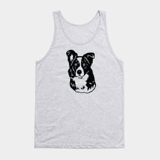 Dog Outline Tank Top